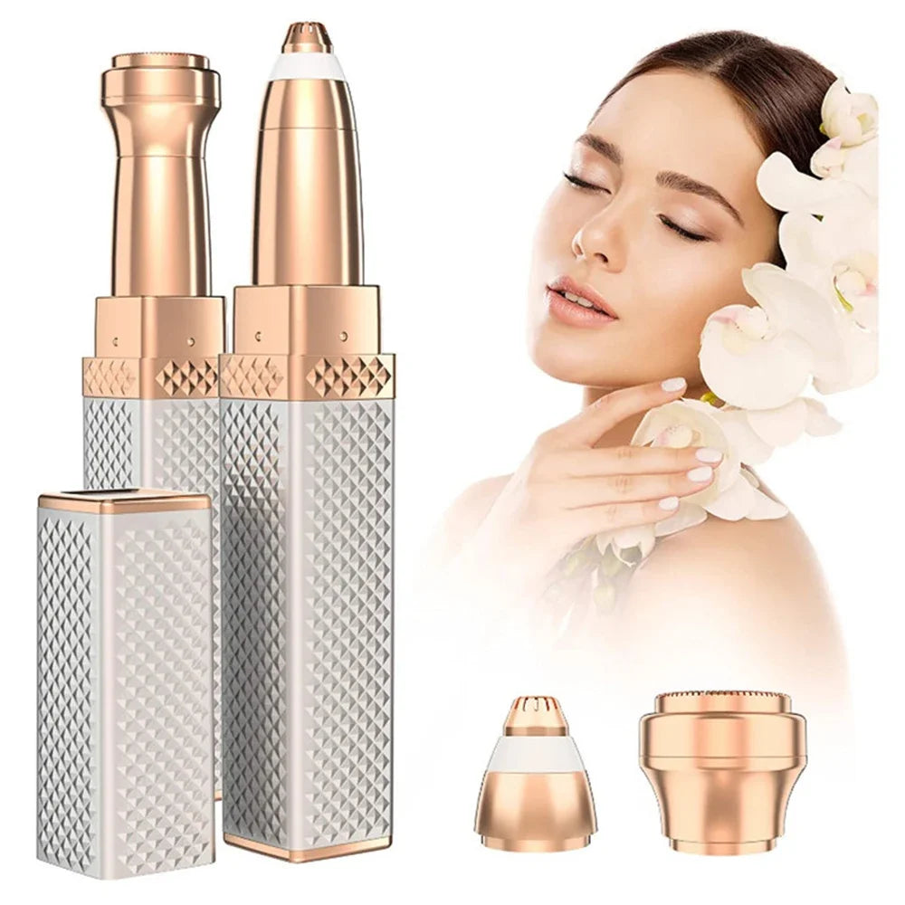 Electric Face Hair Removal Eyebrow Trimmer Epilator Painless Facial Bikin Hair Remover Shaver Razor Depilator Tool for Women